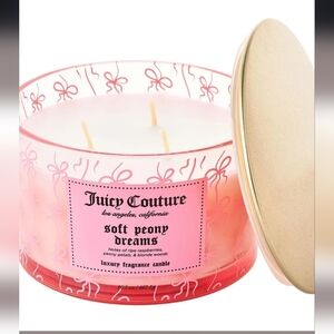 Luxury Juicy Couture Soft Peony Dreams Candle